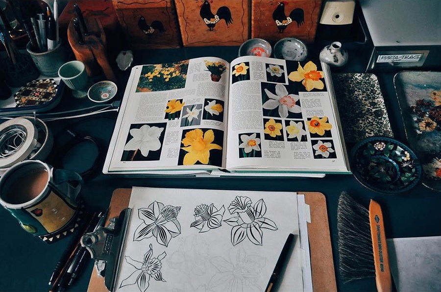 Kate Blairstone Botanical Illustration