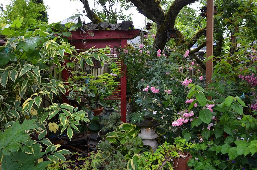 Michael Babbit and Ellen Bartholomew Garden Portland