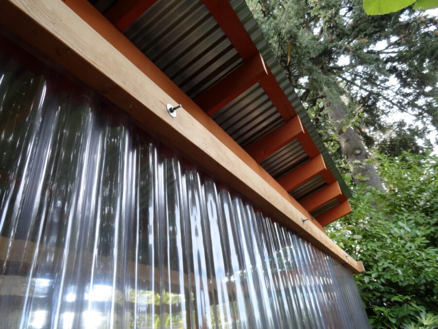 The Shade Pavilion Which Becomes a Greenhouse