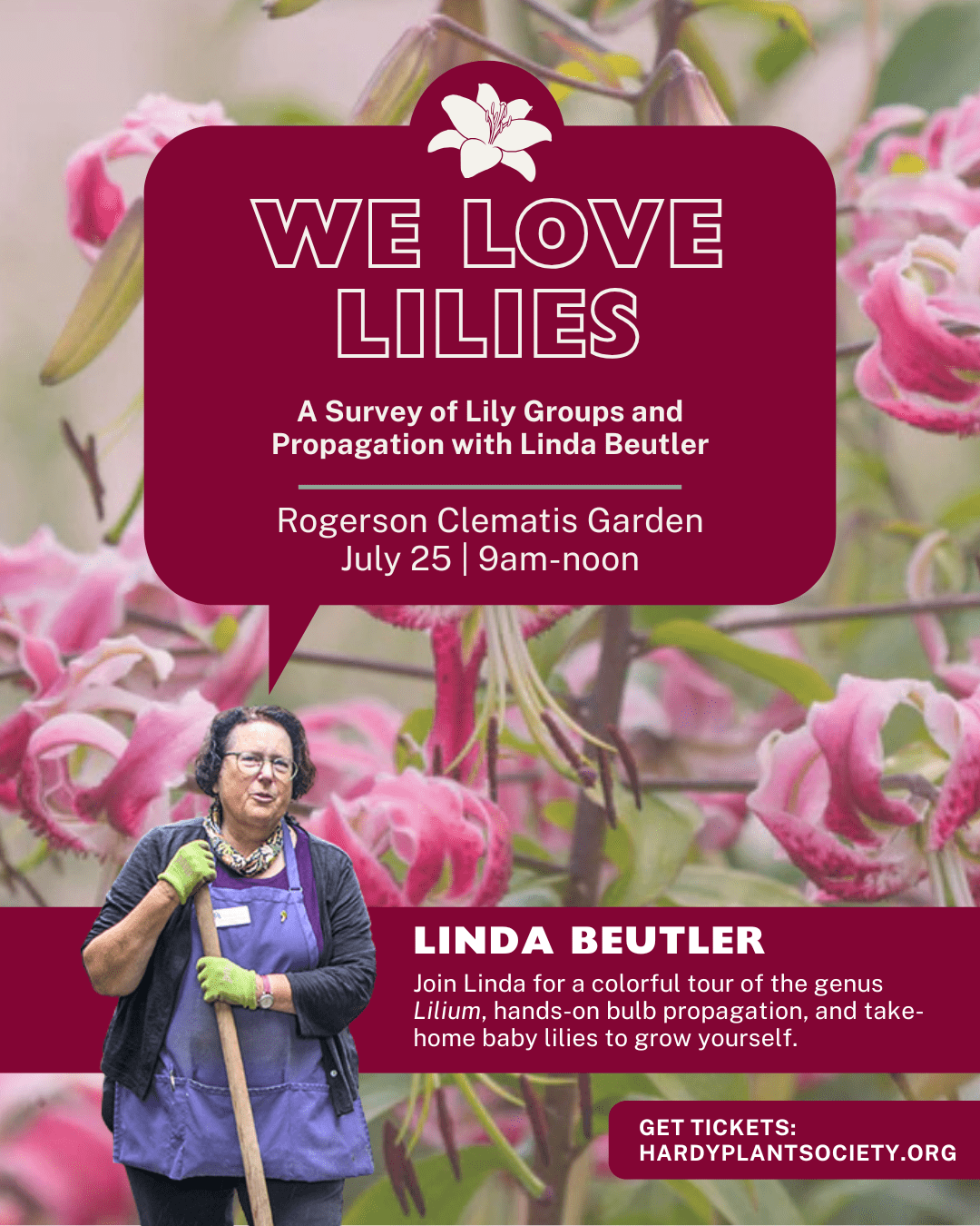 We Love Lilies: A Survey of Lily Groups and Propagation with Linda Beutler